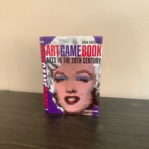 Assouline Art Game Book with Purple and Red Cover 430